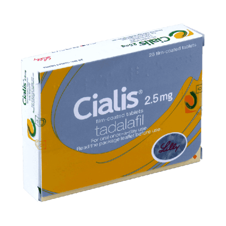 Packung Cialis Täglich 2,5 mg 28 Filmtablette
